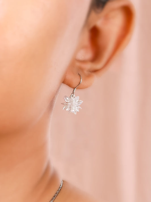 CRYSTAL BLOOM EARRING - SilverCove